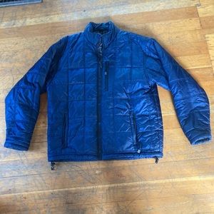 Men’s Marker Brand Down Jacket (Navy)